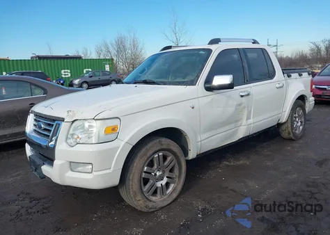 2008 Ford Explorer Sport Trac Limited z USA, uszkodzony, nr VIN 1FMEU53828UB07897